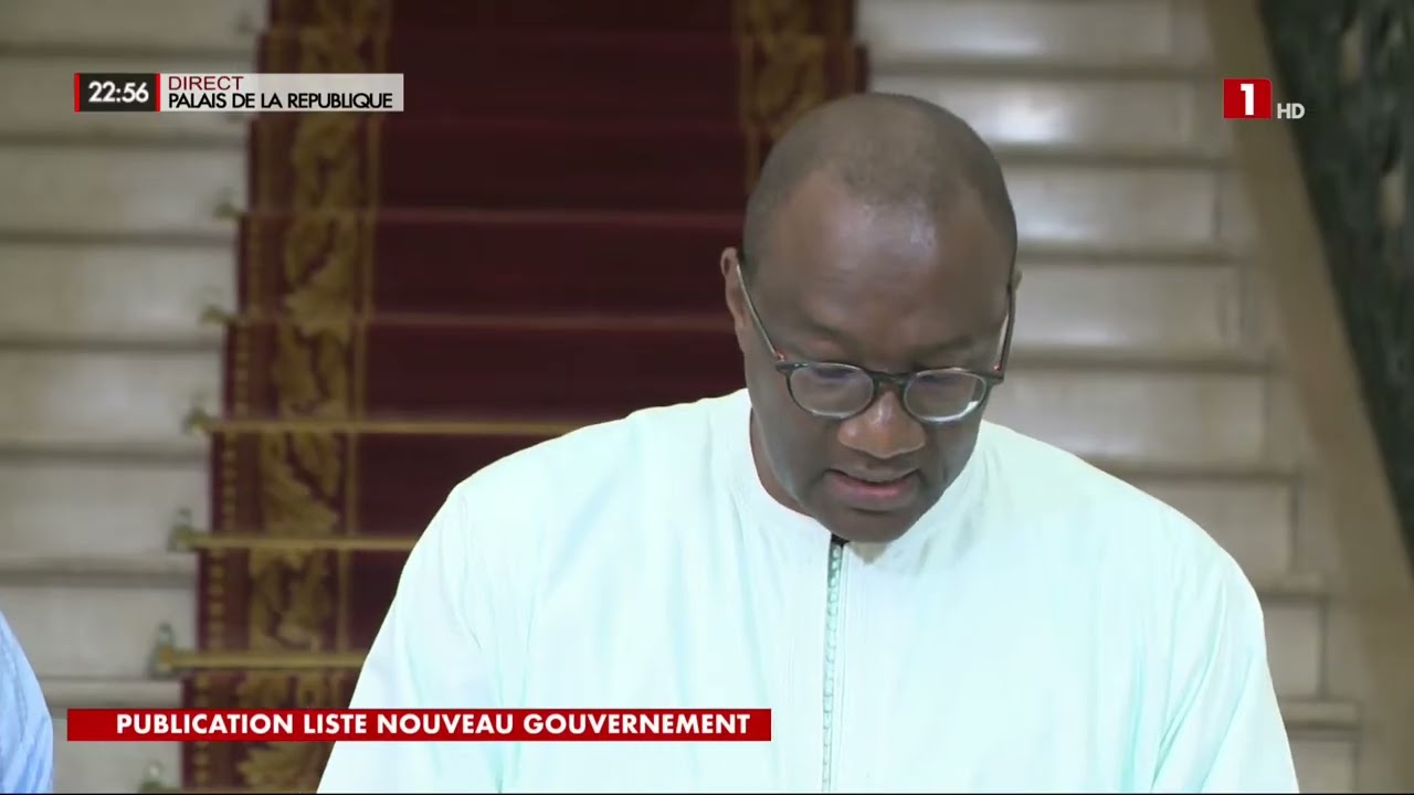 Urgent - Voici la liste du nouveau gouvernement du Sénégal