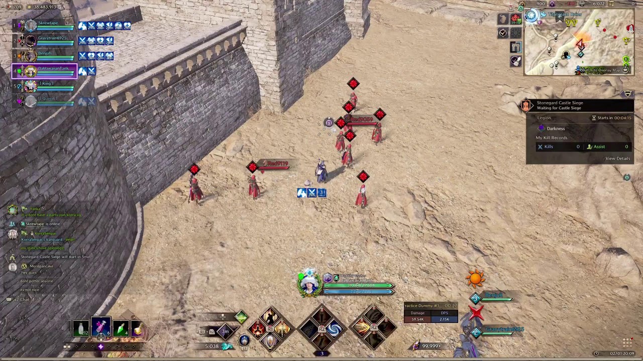 Throne and Liberty Tank POV Invoker Server
