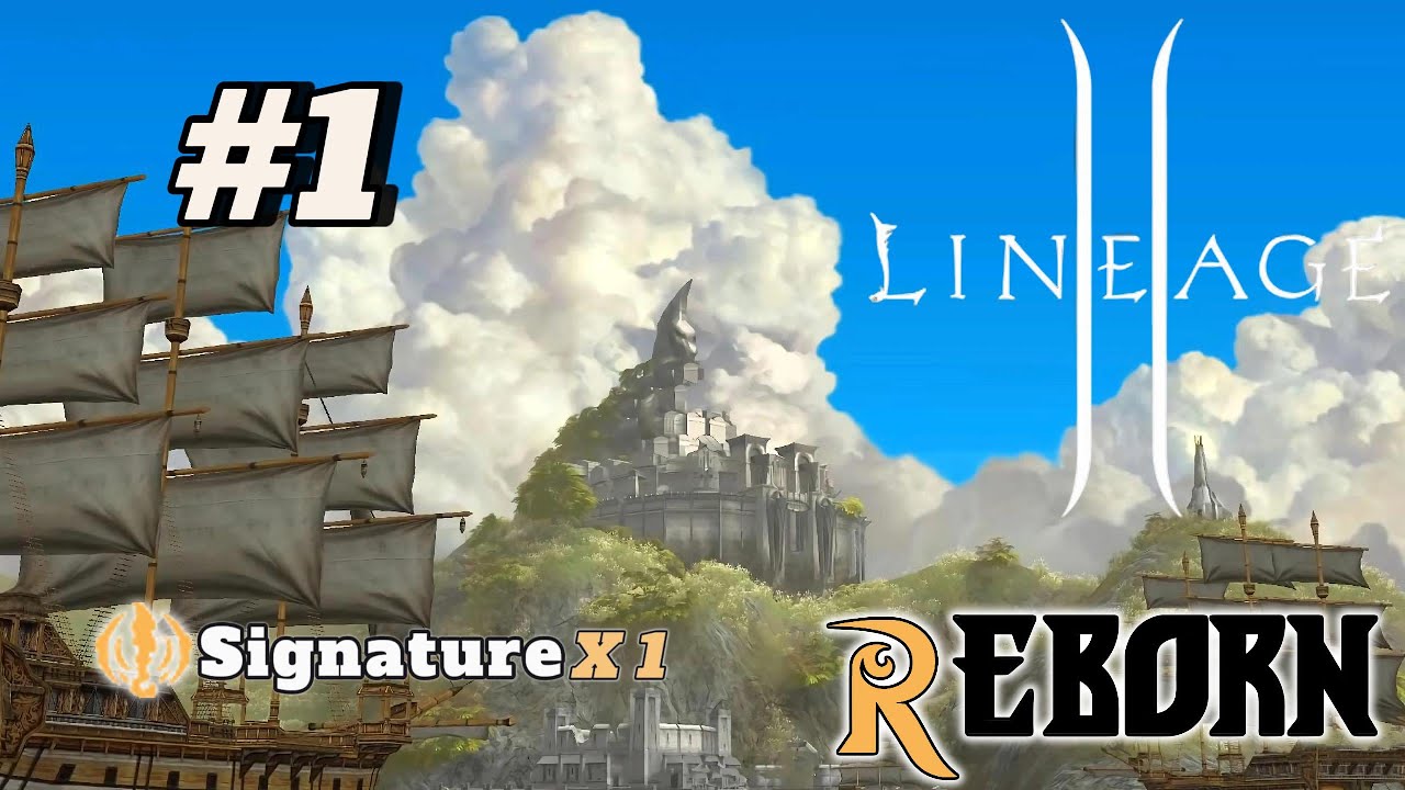 Lineage2 Reborn Signature x1 #1 - Dark Elf -  NoComent