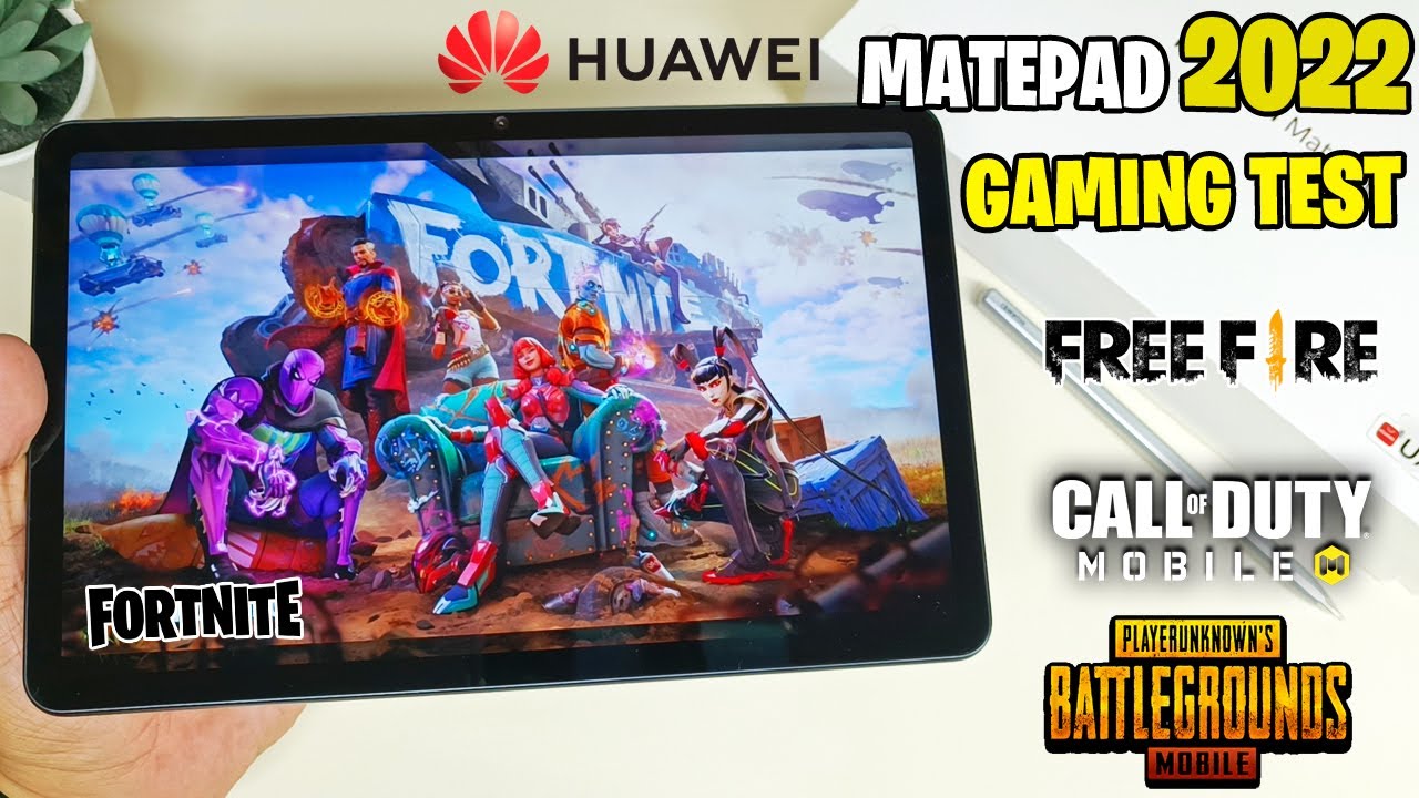 HUAWEI MatePad 2022 New Edition en Perú: Gaming Test: Fortnite, Free Fire, COD y PUBG (Kirin 710A)