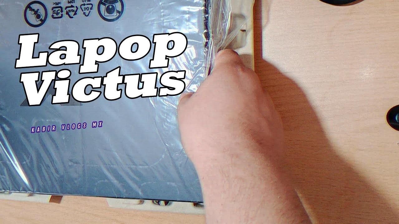 Распаковка ноутбука Victus
