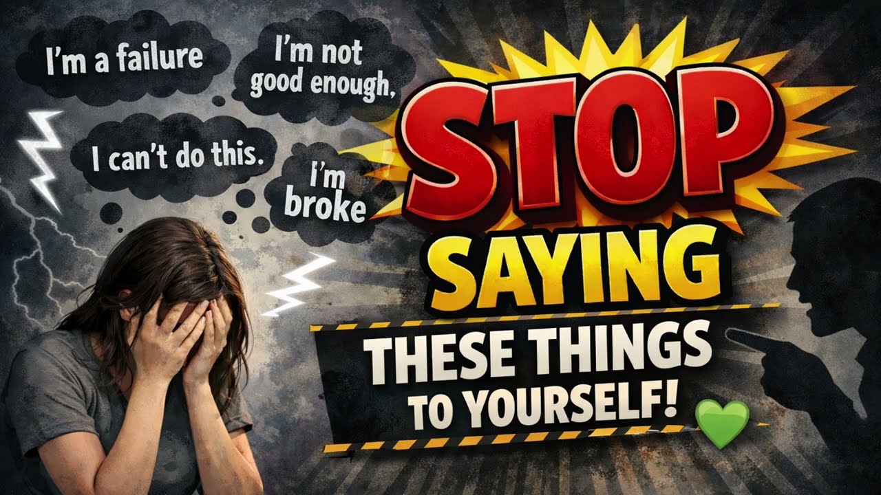 11 Things to STOP 🛑 Saying to Yourself! 1️⃣1️⃣