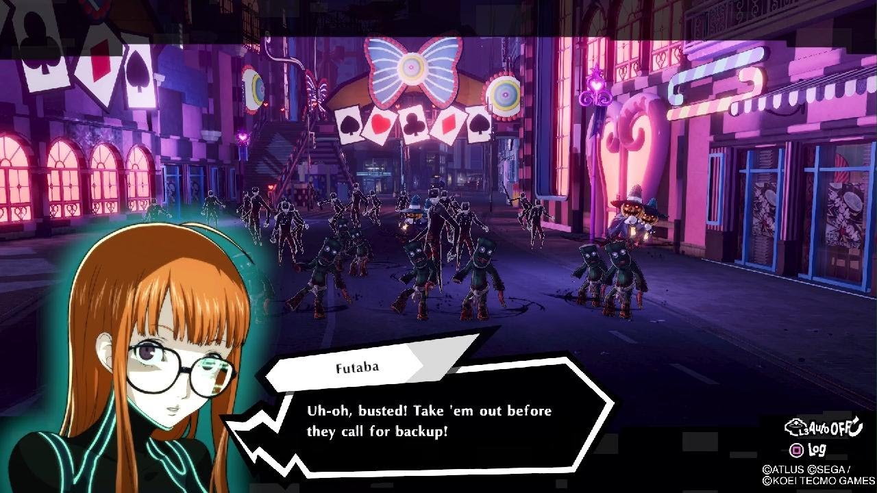 Persona 5 Strikers - Combat Skating