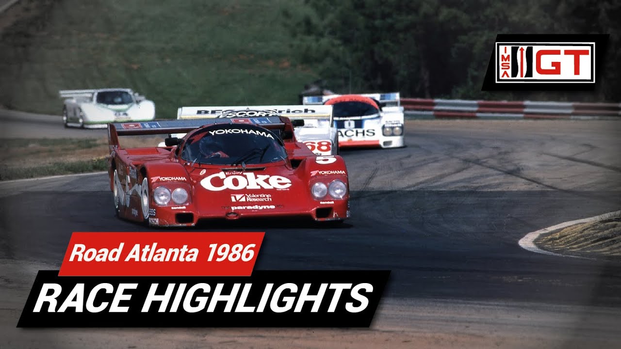 1986 Road Atlanta 500km | IMSA Highlights