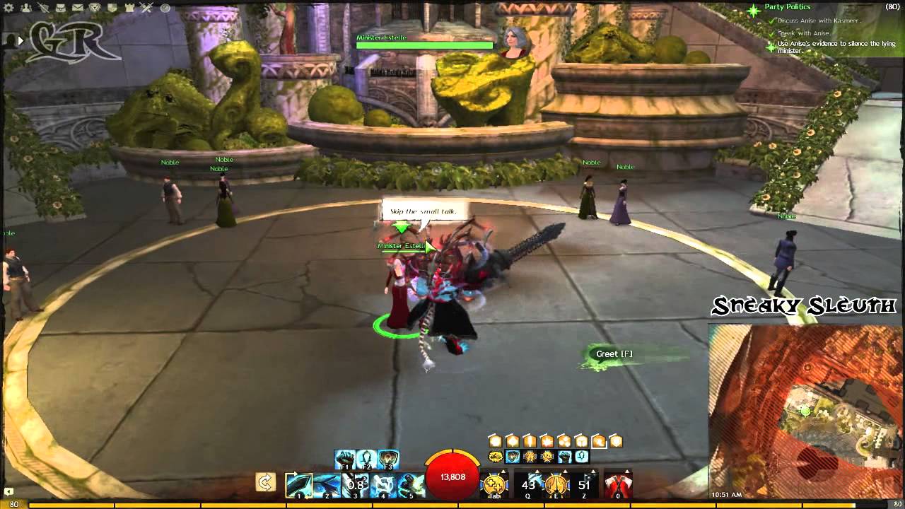 GW2 All Party Politics Instance Achievements