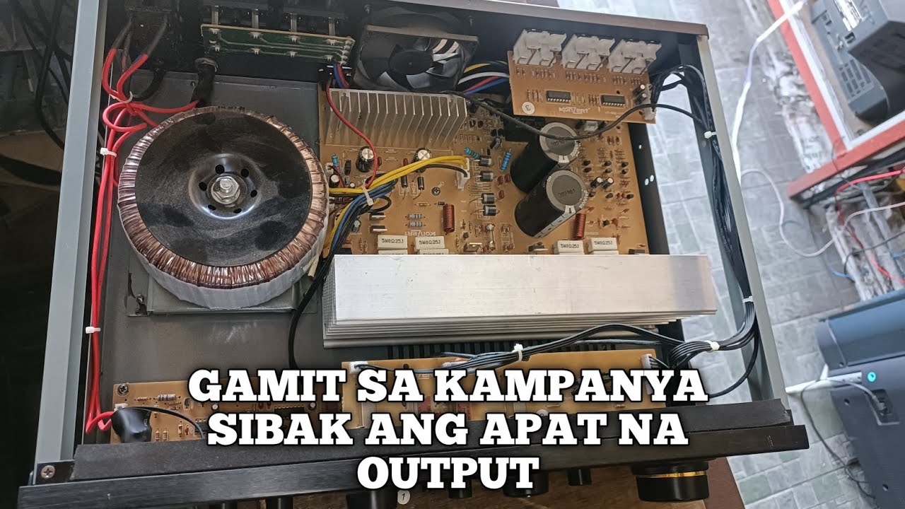 Speaker talaga minsan ang nakakasira ng amplifier