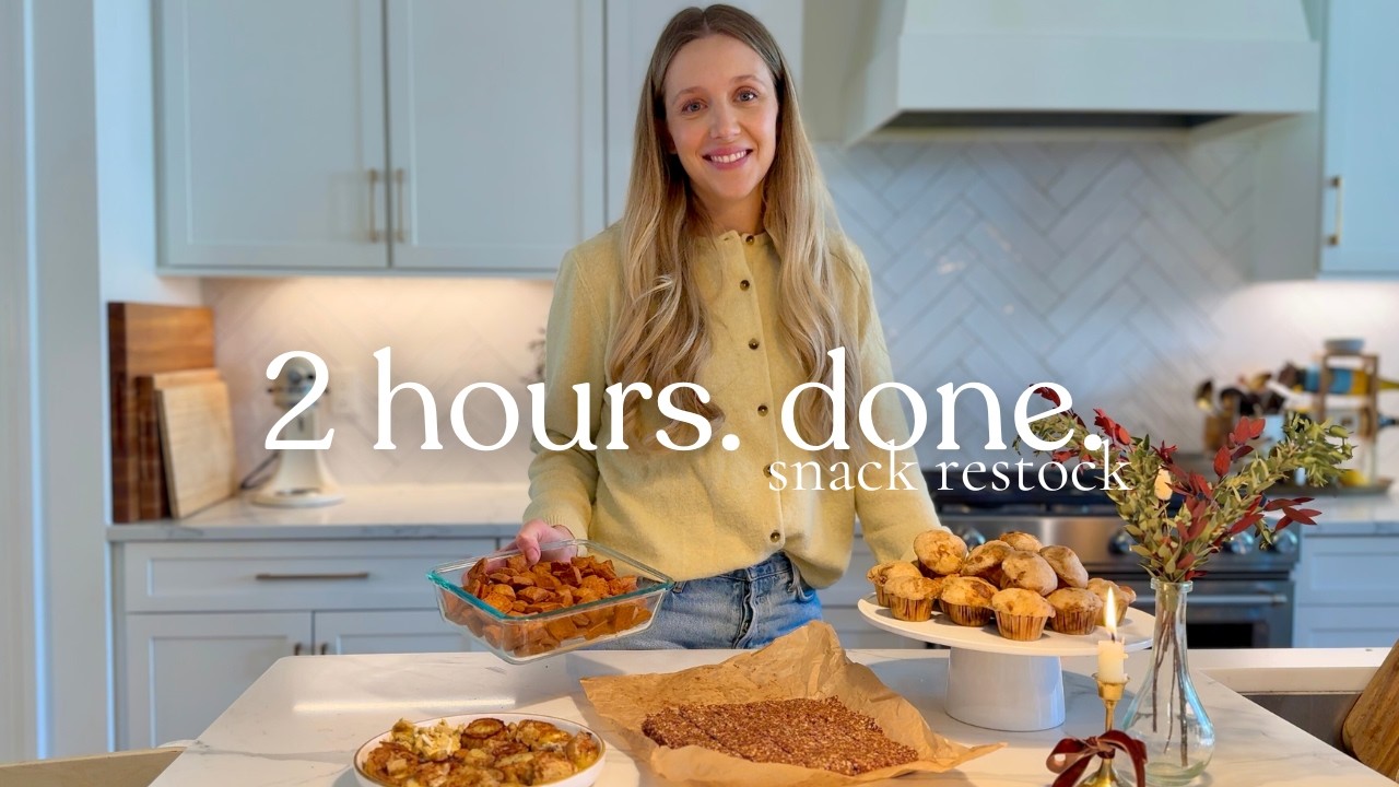 Приготовление перекуса вместе со мной | С нуля, 2 часа, из реальной жизни мамы