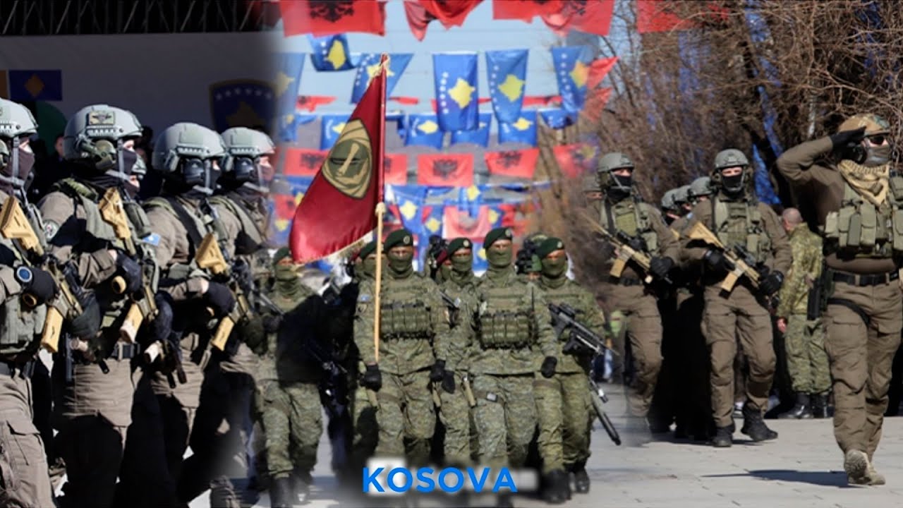 Kosova ‘tregon dhëmbët’, shikoni si ushtria mbushi rrugët e Prishtinës