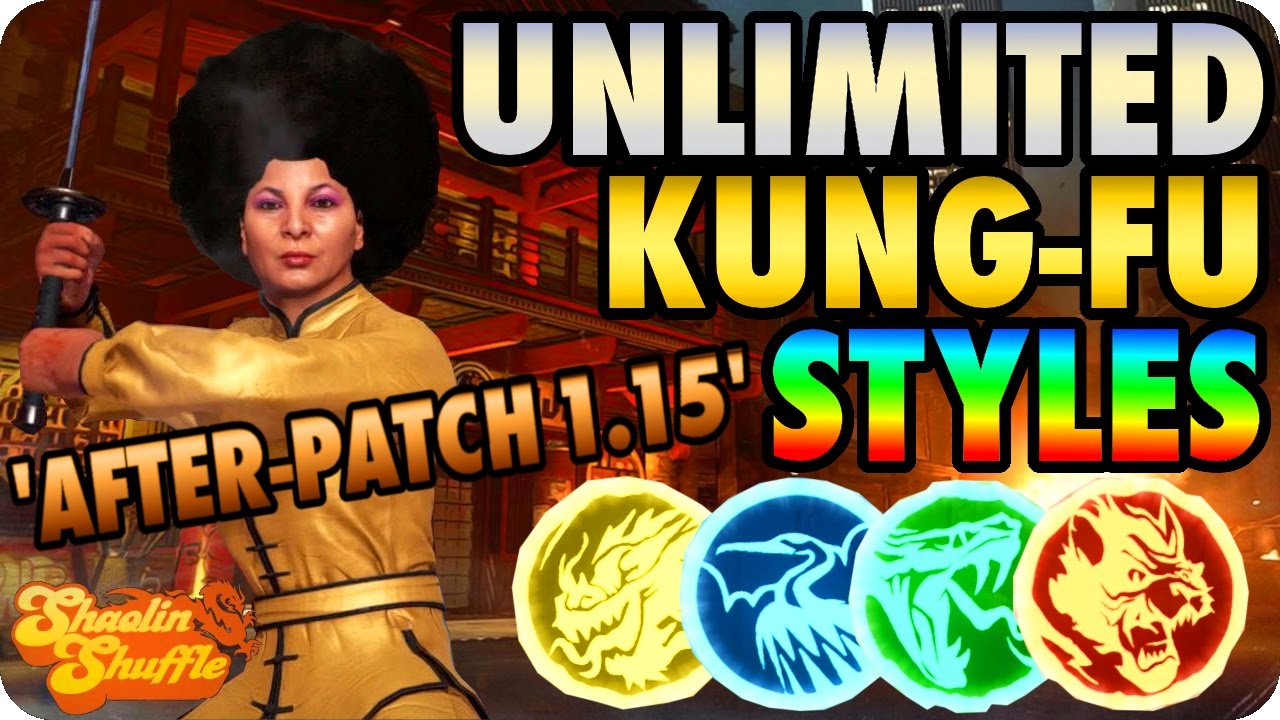 Shaolin Shuffle Glitches: Unlimited Kung Fu Styles + Abilities 