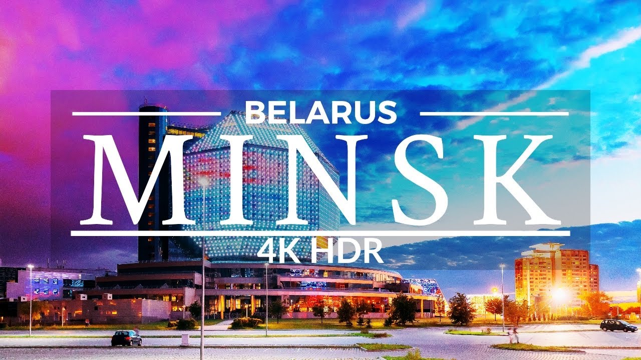 Minsk, Belarus 🇧🇾 - by drone in 4K HDR (60fps)