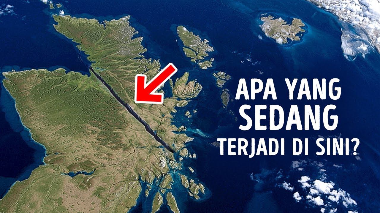 Garis Lurus Sempurna Melintasi Skotlandia — Bagaimana Itu Mungkin Terjadi?