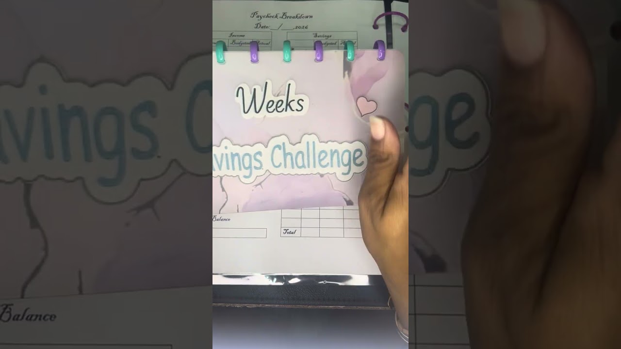 My 2026 Budget Binder + Challenges: Let’s Build Wealth Together!