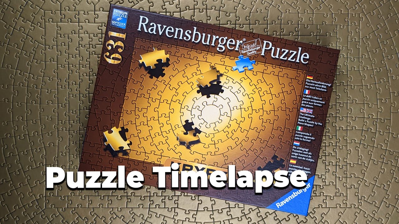 Solving the Gold Krypt Puzzle from Ravensburger!