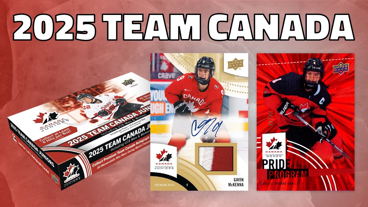 2025 Upper Deck Team Canada Juniors Hobby Box Break