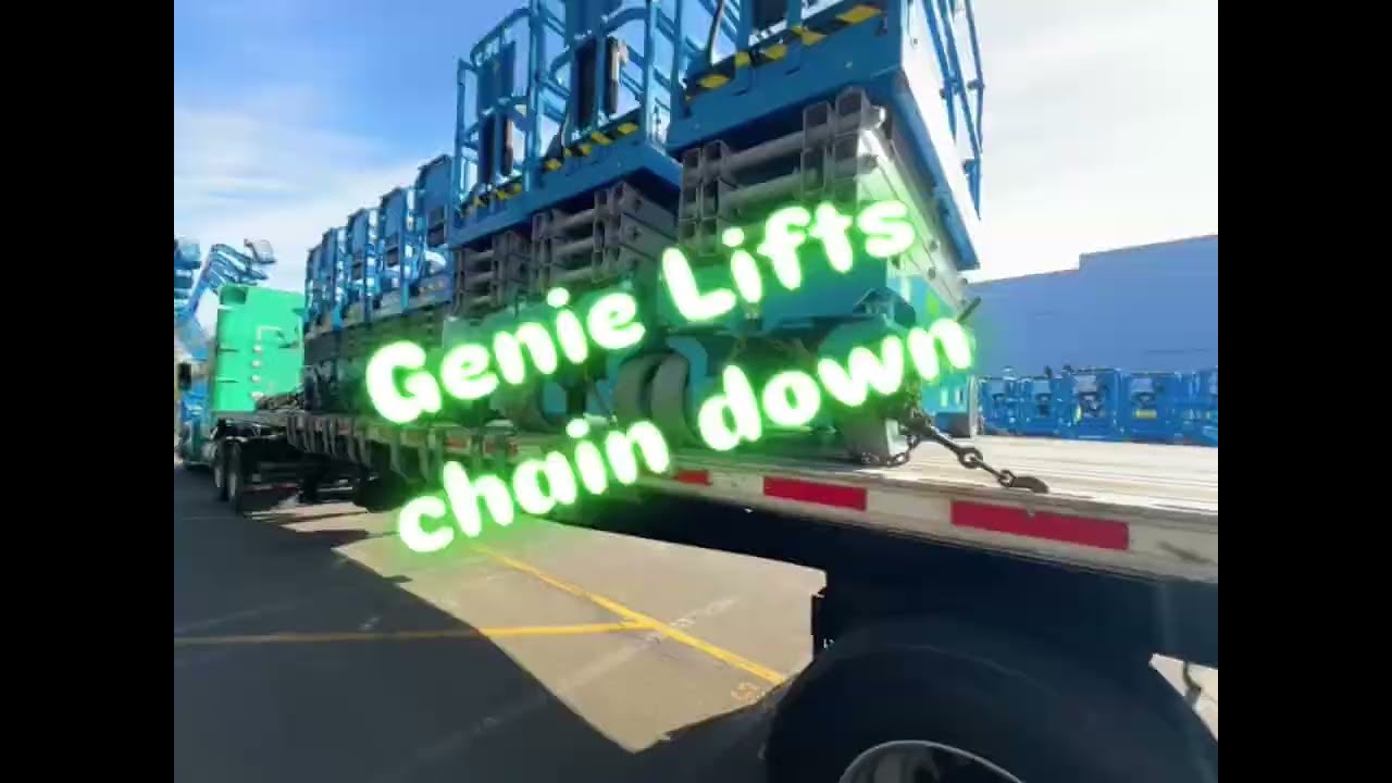 Genie Scissor Lifts Securement