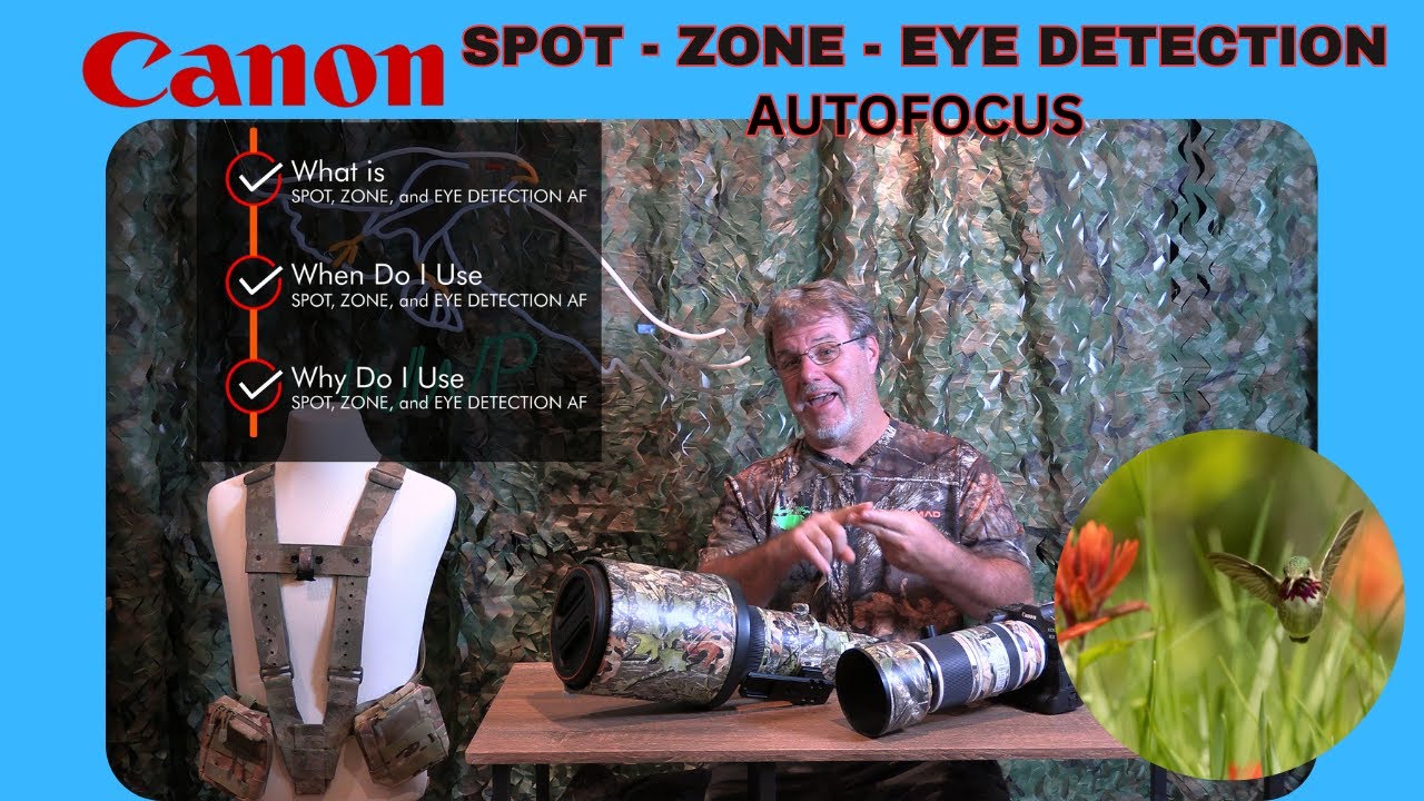 Canon R3, R5, R7 and More-The What, When, and Why for Spot, Zone, and Eye Detection Autofocus
