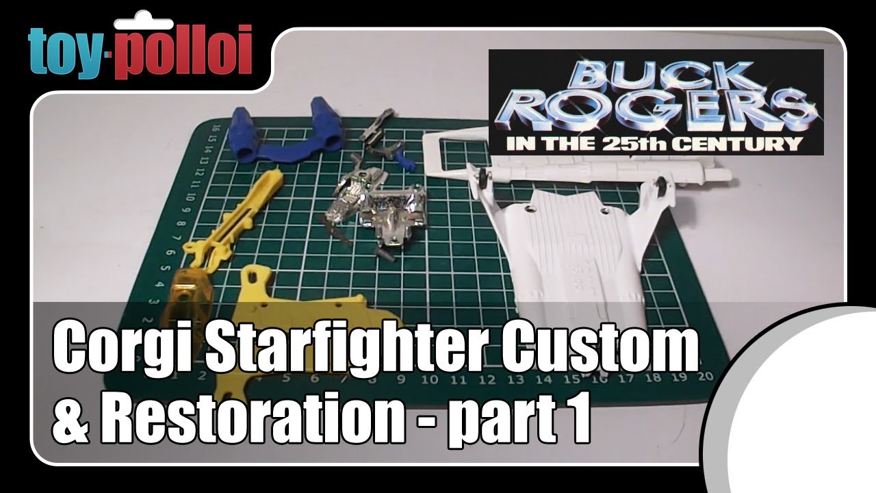 Corgi Buck Rogers Starfighter Custom - Part 1