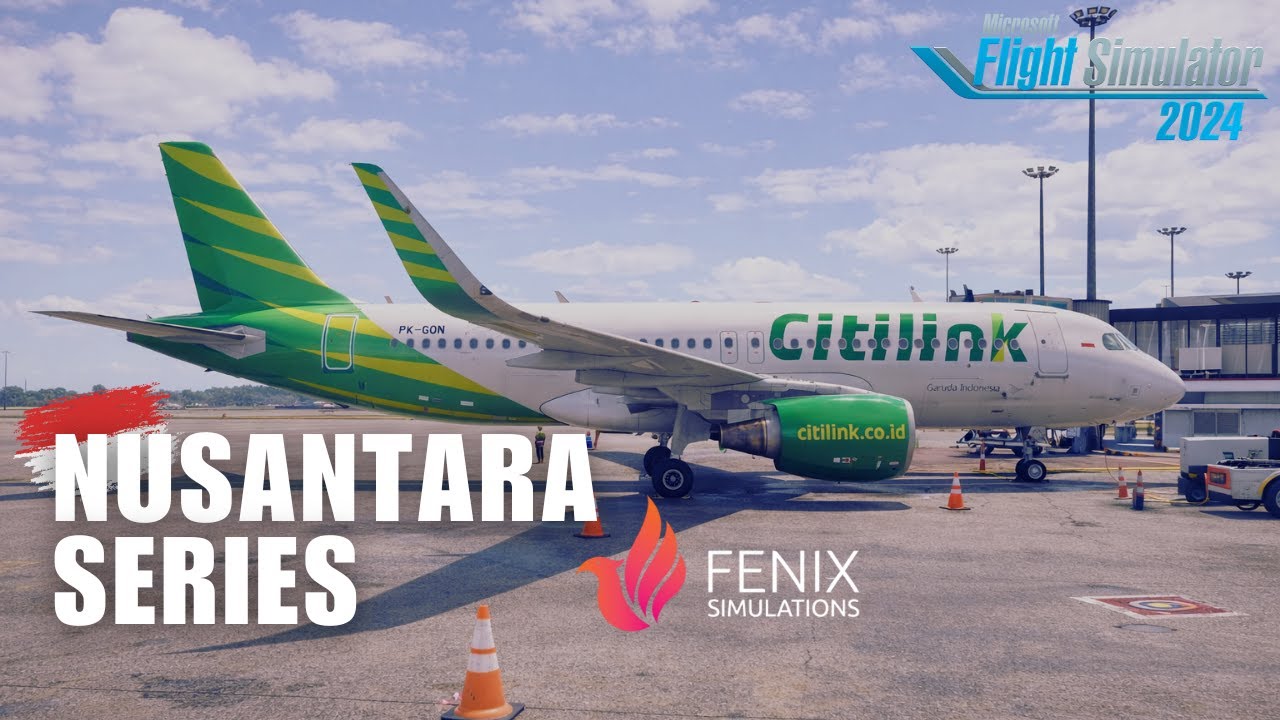 🟠 LIVE! MICROSOFT FLIGHT SIMULATOR 2024 | Indonesia Journey Virtual | Jakarta - Pontianak | Fenix