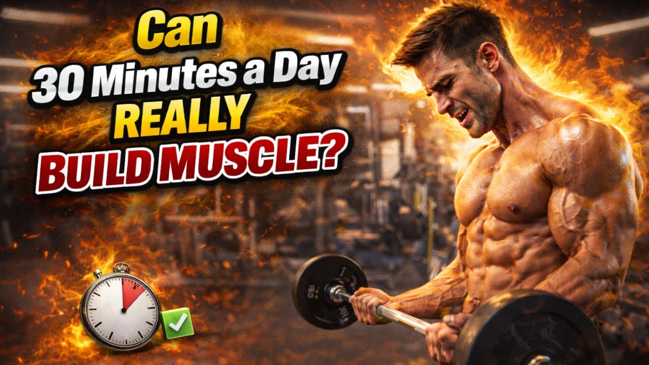 Can 30 Minutes a Day Really Build Muscle? (Science Says Yes)