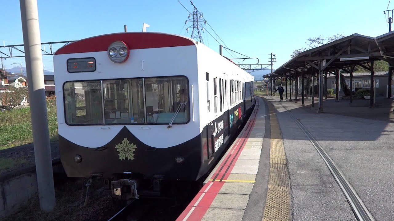 元西武401系！近江鉄道820系822F パトカー電車 高宮駅
