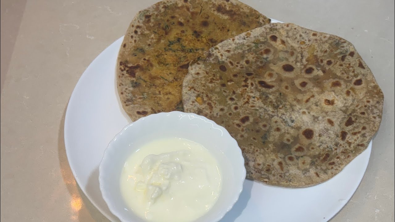 Stuffed methi  paratha