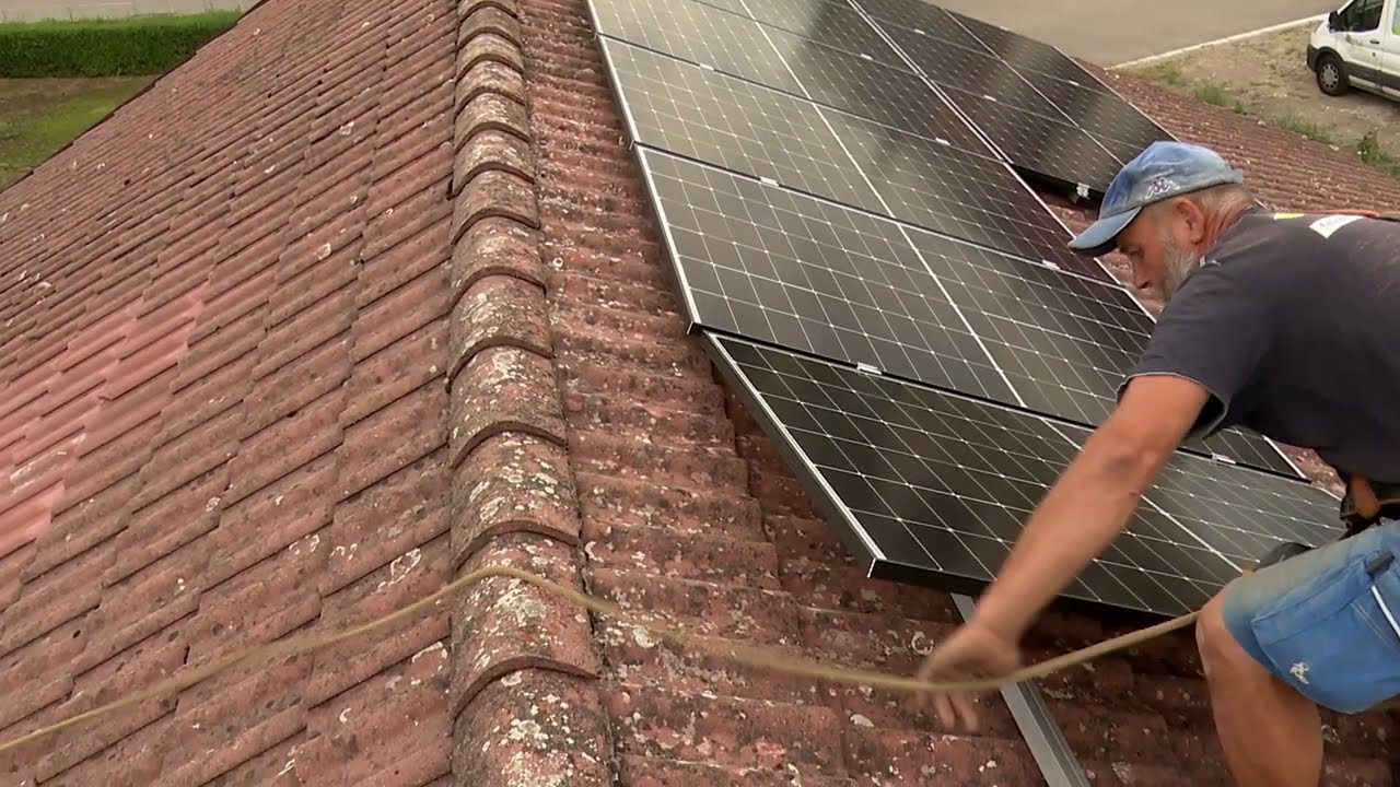 Innogy - montáž FVE