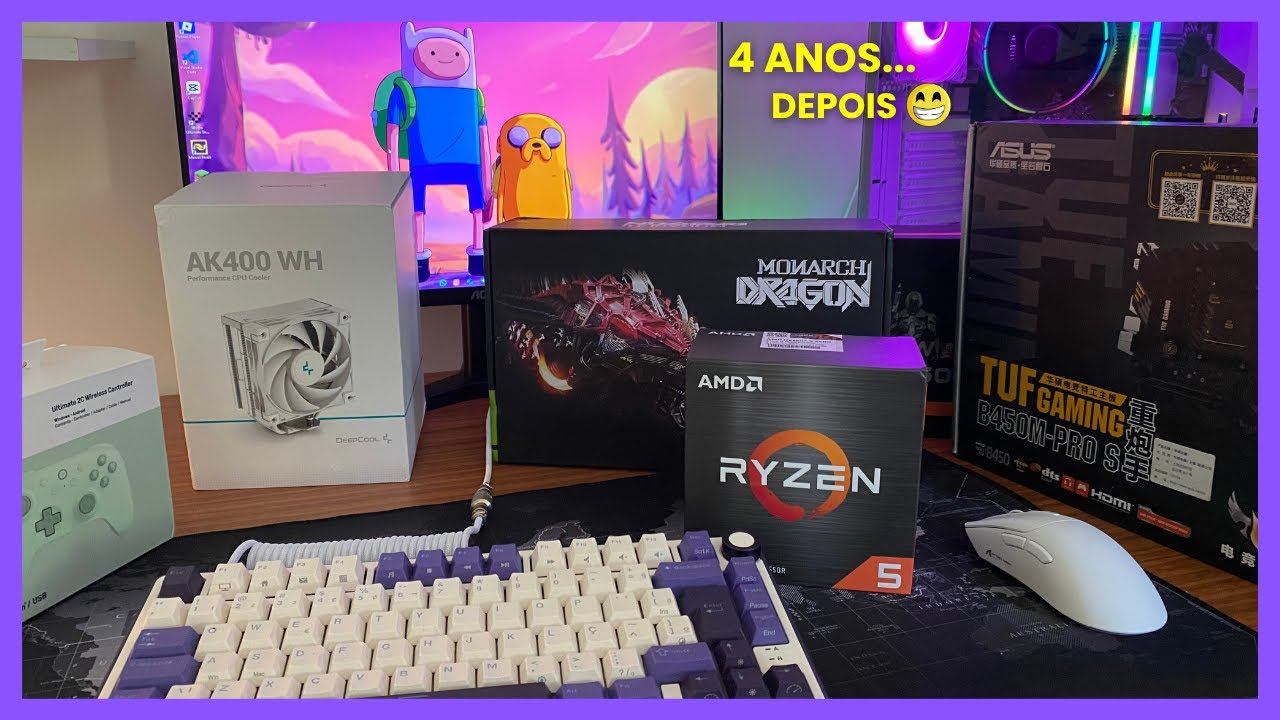 Finalmente Montei Meu Primeiro PC GAMER !