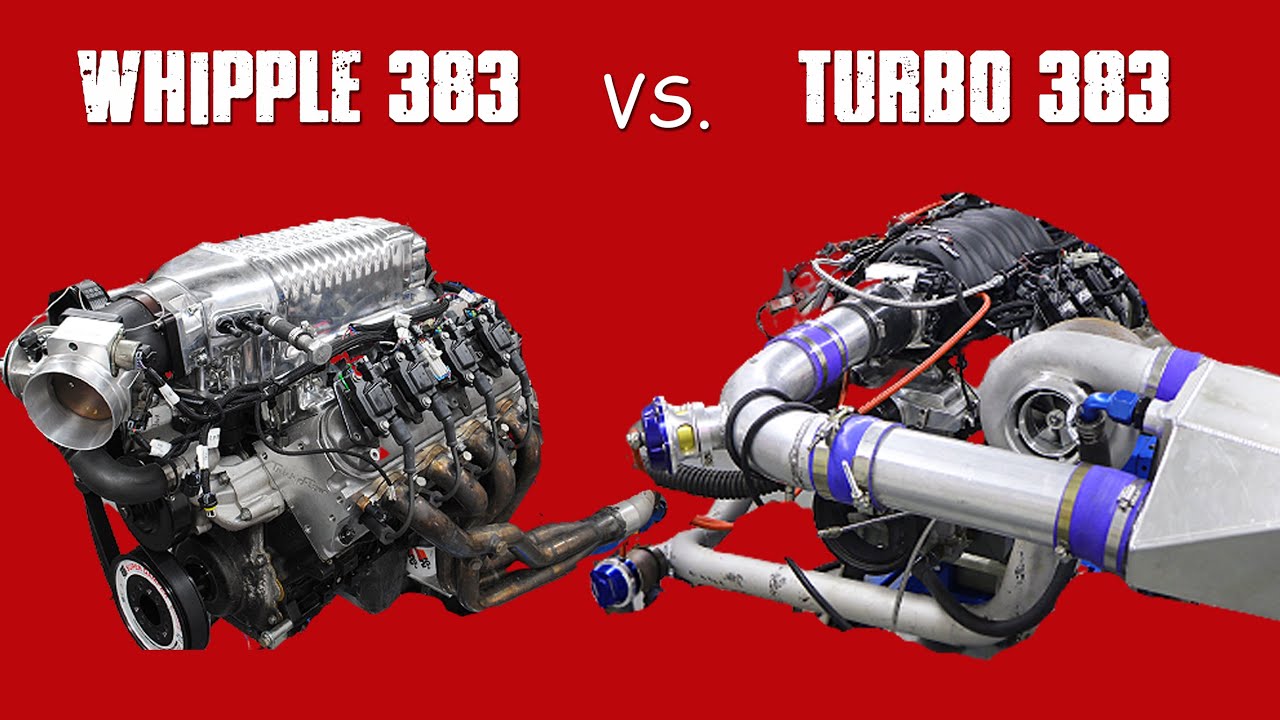 WHIPPLE BLOWER vs LOW-BUCK TURBO-383 LS STROKER
