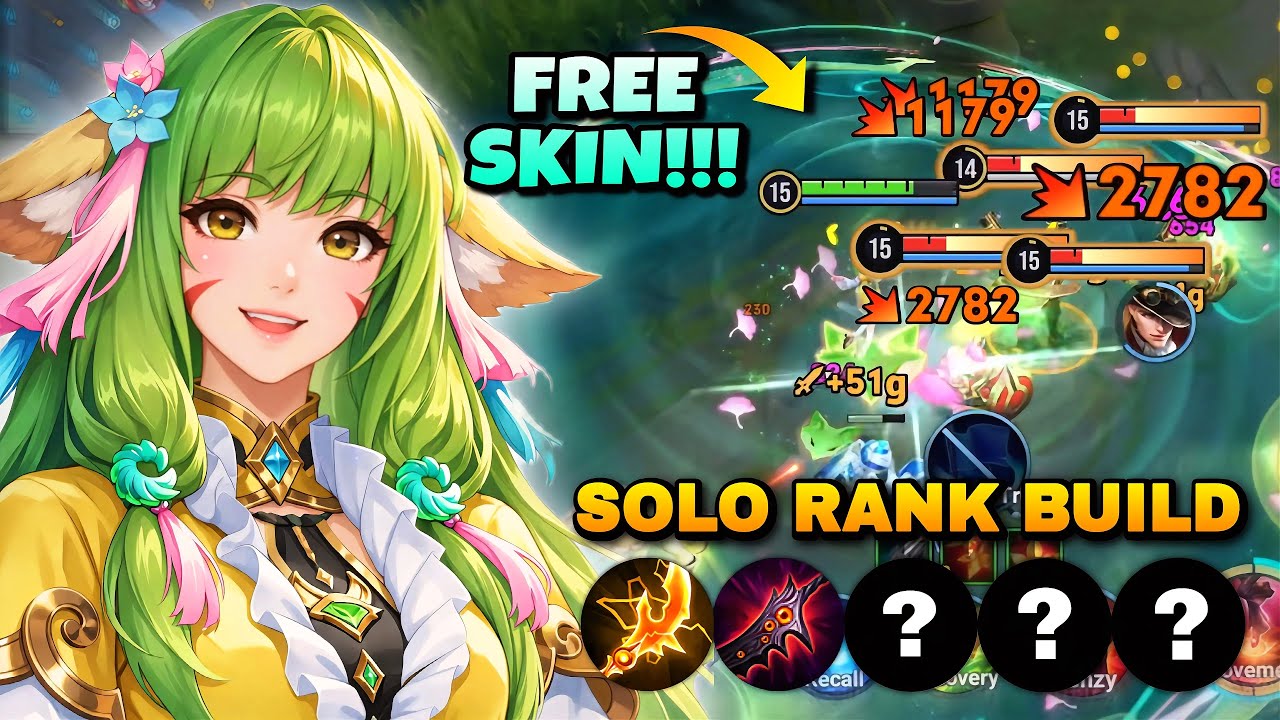 FREE SKIN! ARLI TUSHAN RONGRONG INSANE DAMAGE FOR SOLO RANK! | ARLI NEW BUILD & ARCANA 2026