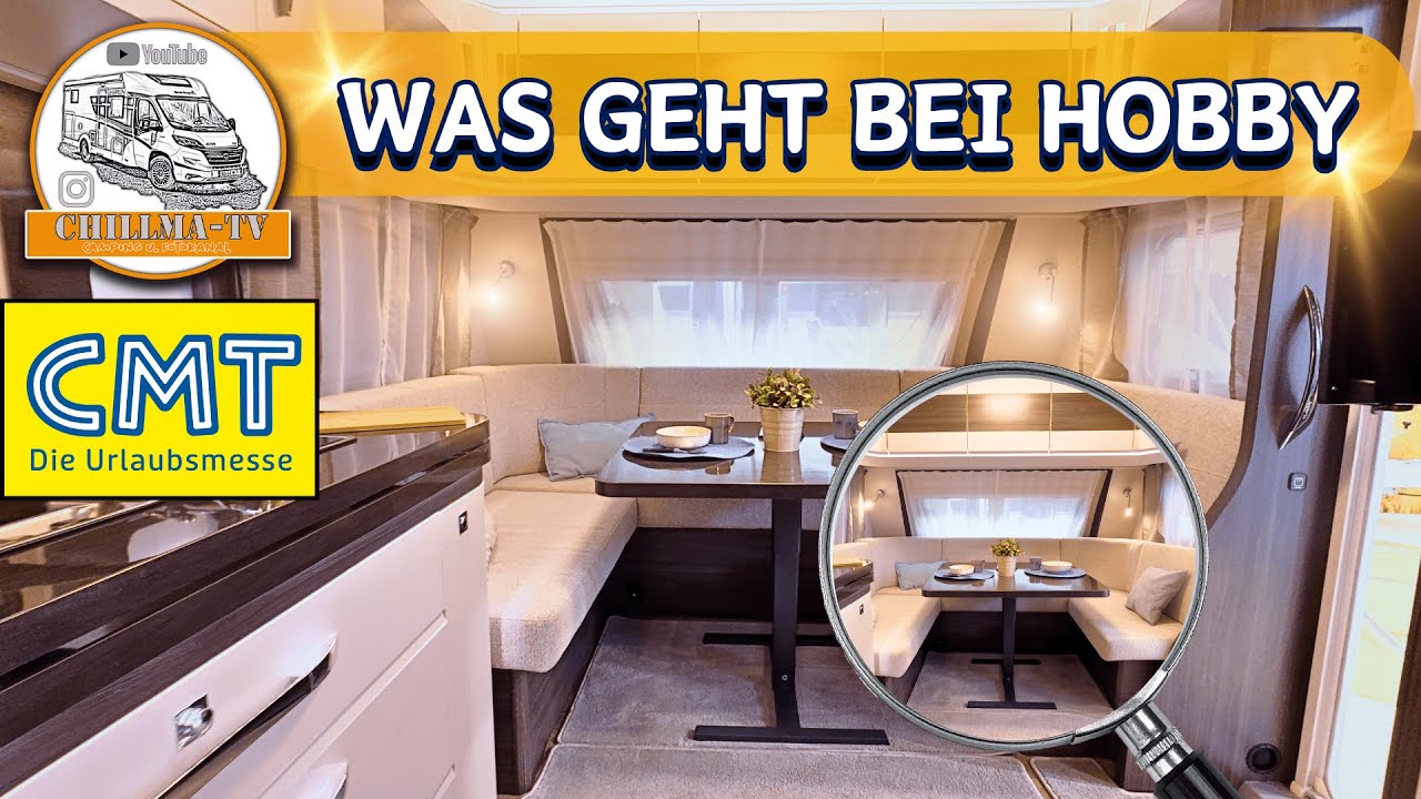 Caravan von Hobby - familienfreundlicher Grundriss mit Wohlfühlcharakter
