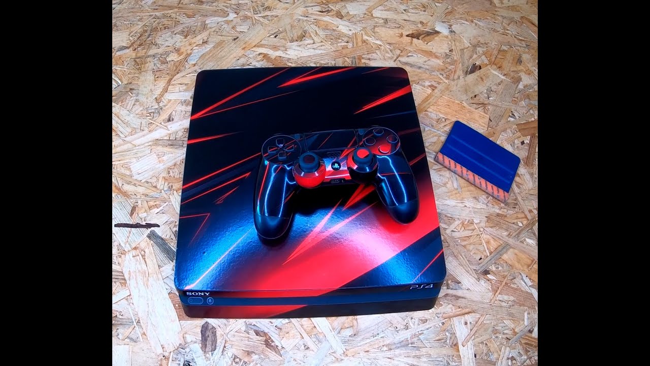 How to Apply PS4 Slim Console & Controller Skin | StickerMasterSVK | PlayStation 4 Wrap Sticker