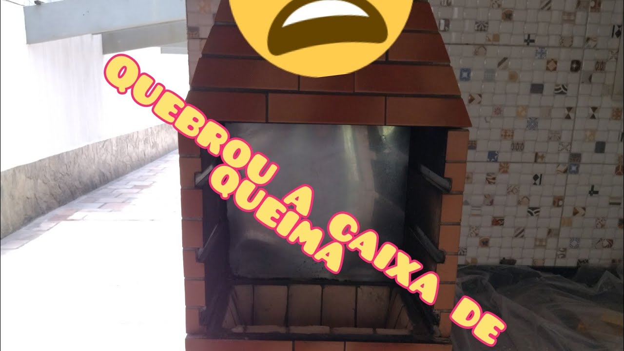 como refazer uma caixa de queima da churrasqueira pré moldada..