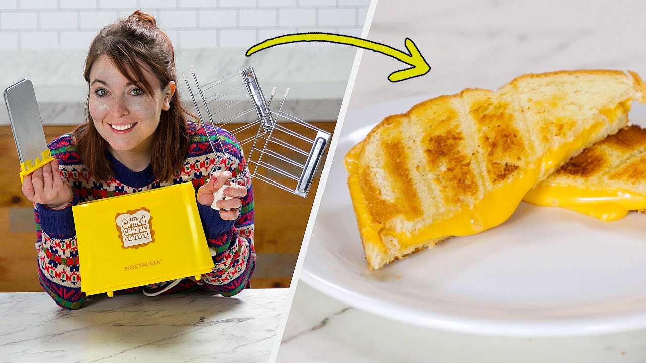 I Tested The Grilled Cheese Sandwich Toaster • Tasty