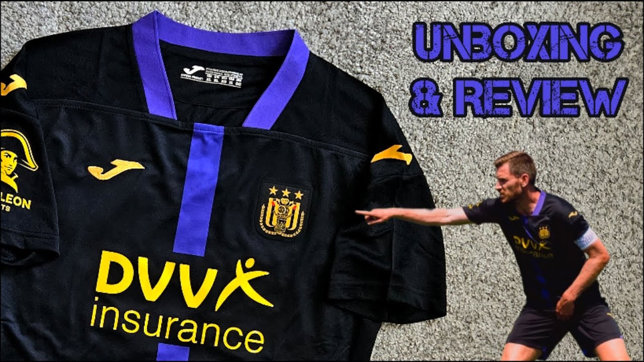Anderlecht 2023/24 third jersey #14 Vertonghen Unboxing & Review