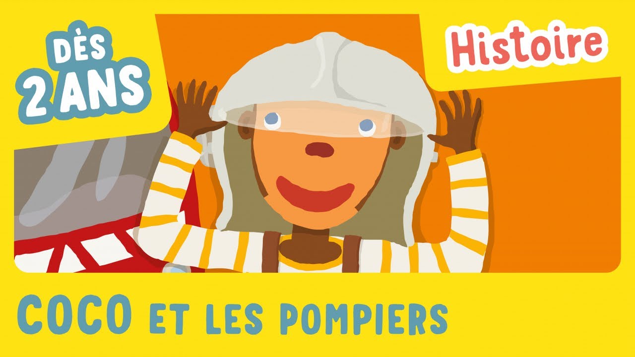 Coco et les pompiers - Histoire musicale et animée - Gallimard Jeunesse
