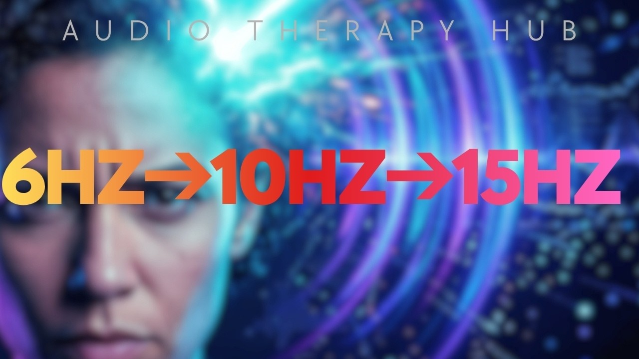 Creative Problem Solver | 30-Min Brain Stack (6Hz ➔ 10Hz ➔ 15Hz) | No Headphones Needed!