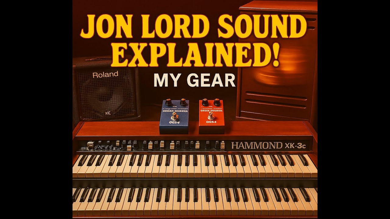 My Hammond XK3c & Leslie 2101 Setup | How I Get That Jon Lord Sound