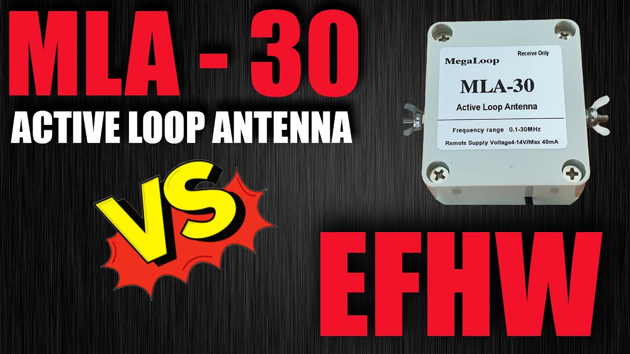 MLA-30 Active HF Loop Antenna