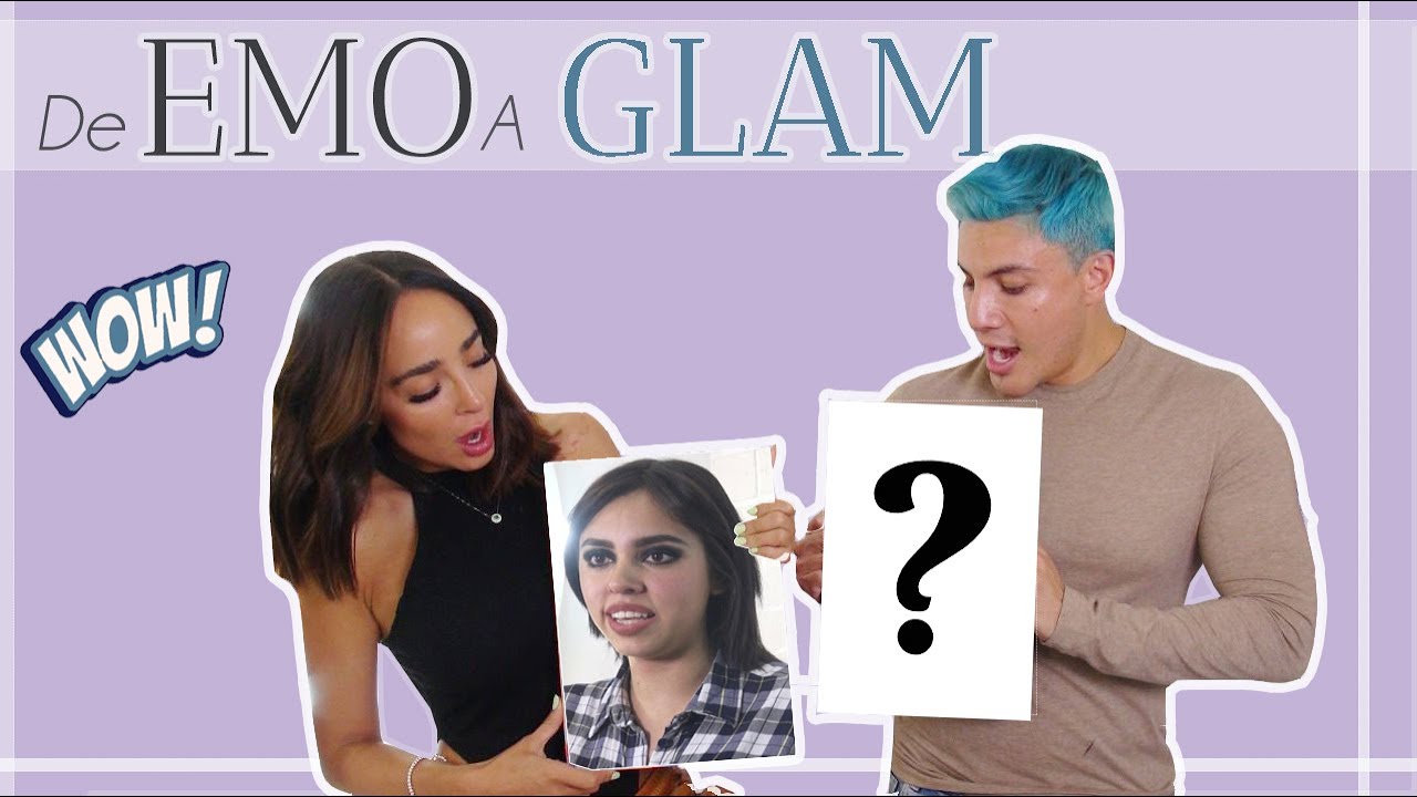 DE EMO A GLAM 💥 CAMBIO DE LOOK CON MANELYK│Victor Guadarrama