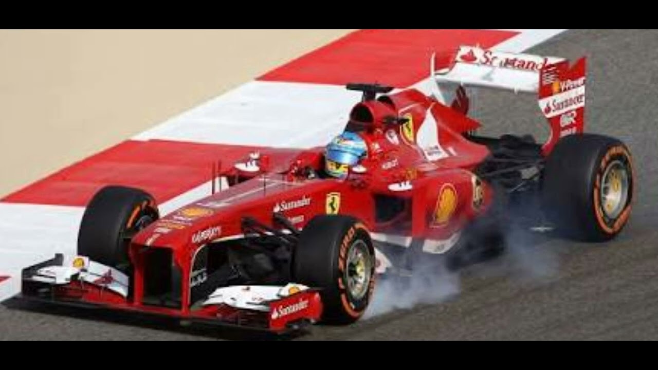 F1 2013 Team Ferrari Hyper Drift Speed And Ultimate Fast Zoomed Scene 