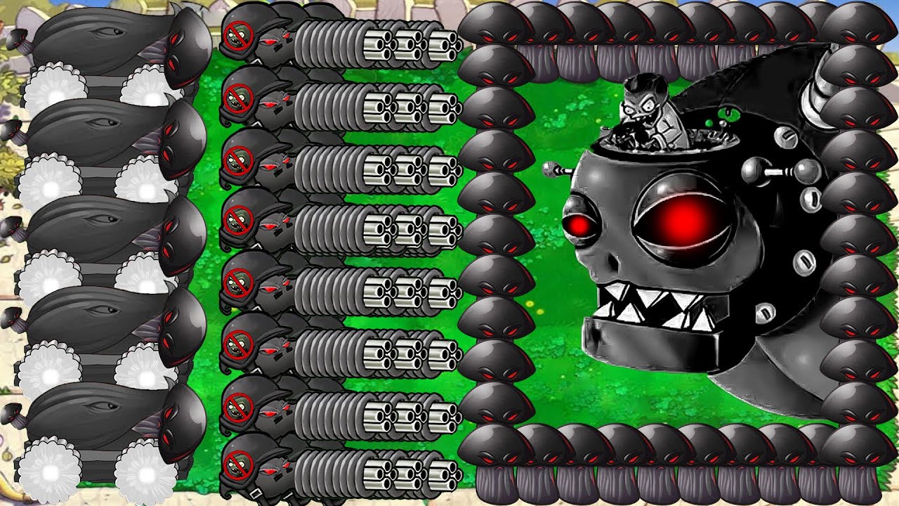 999 Doom Gatling X 999 Doom Cob Cannon X Doom Shroom vs Dr.Zomboss - Plants vs Zombies Hack