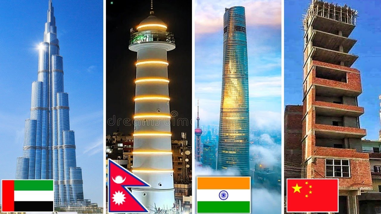 Top 5 Tallest View Tower in Nepal🌇 | Dharahara, Skywalk Tower🔥