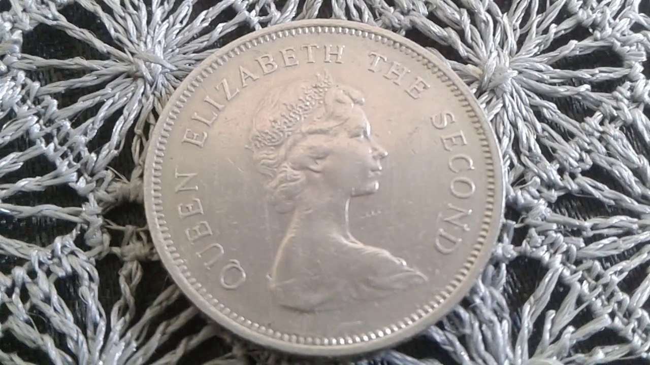 COIN QUEEN  ELIZABETH II ONE DOLLAR 1978 HONG KONG COIN VALUE