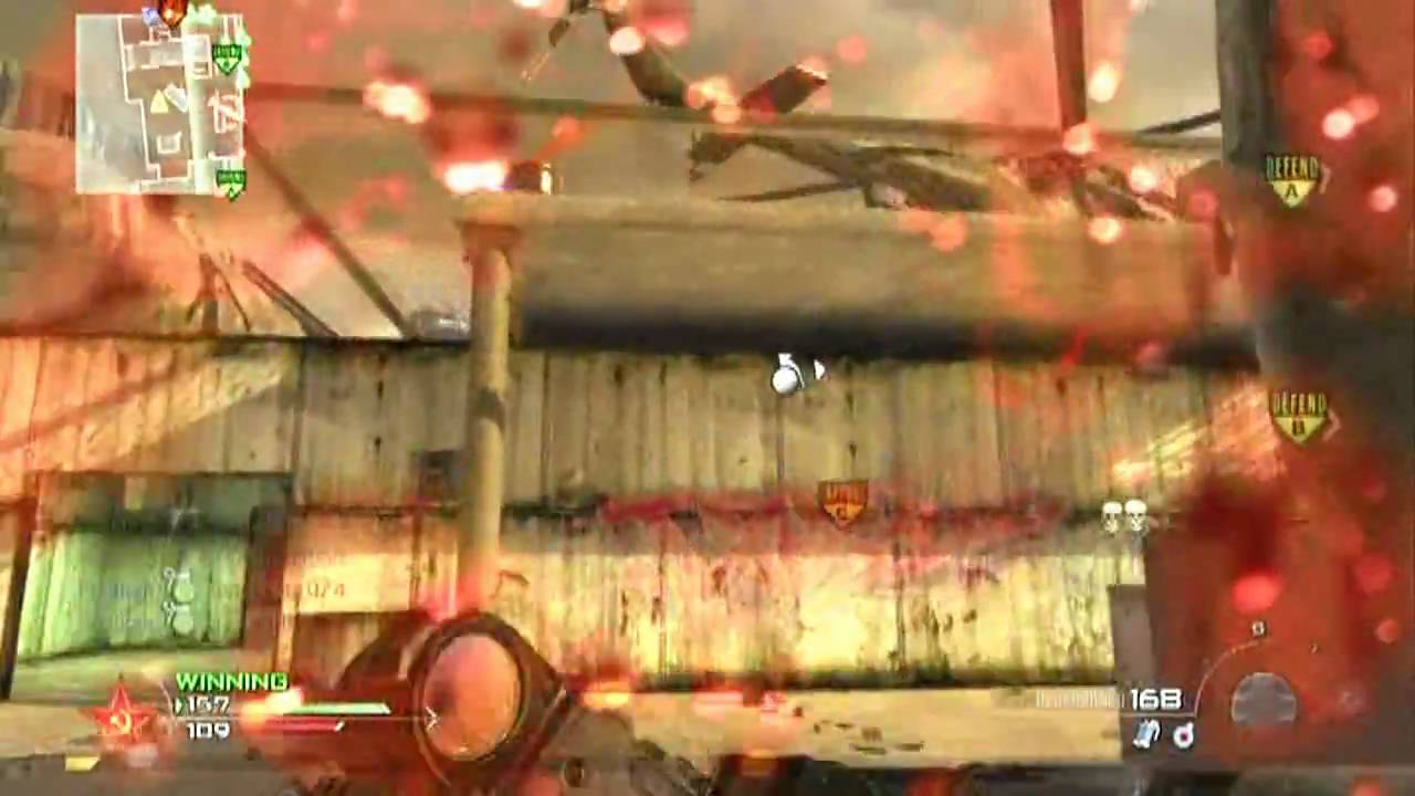 CoD: MW2 Gameplay - Domination on Highrise - Tar-21 w/ Commentary (47-6)