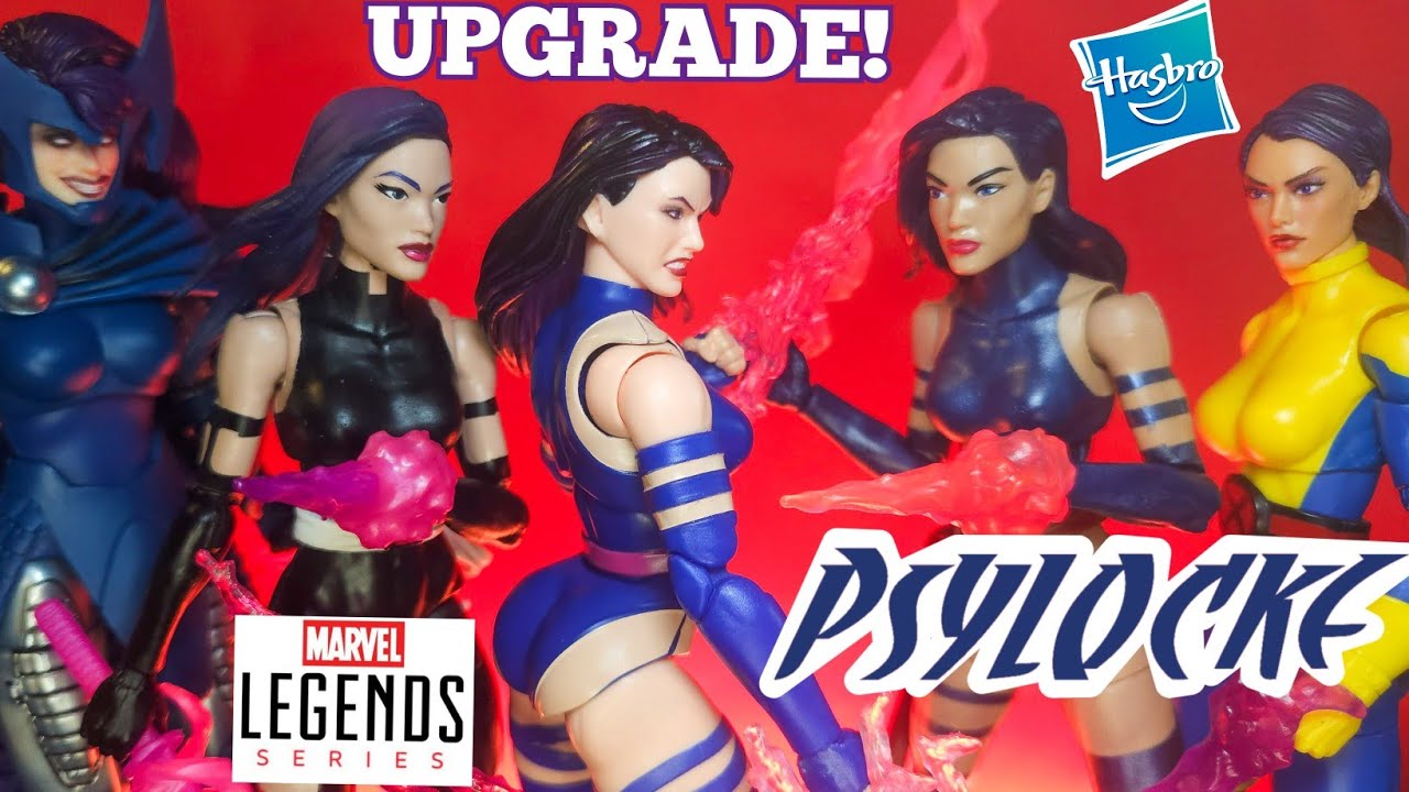 Best Upgrade ☝️ Marvel Legends Gamerverse Psylocke vs X-force, Apocalypse BAF & More (Comparison) 