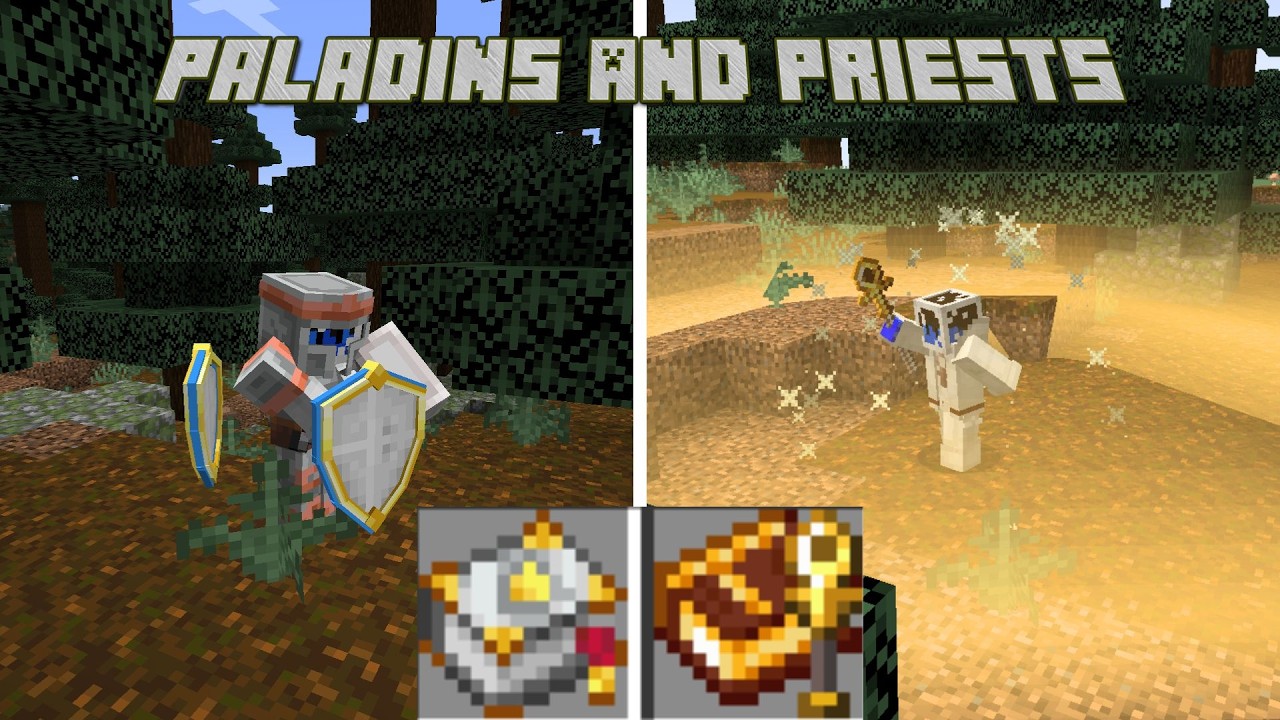 Minecraft mod showcase: Paladins & Priests Fabric & Neoforge