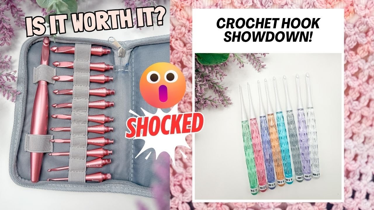 Crochet Hook Showdown! 🧶 Metal vs Plastic – Pros & Cons You Need to Know