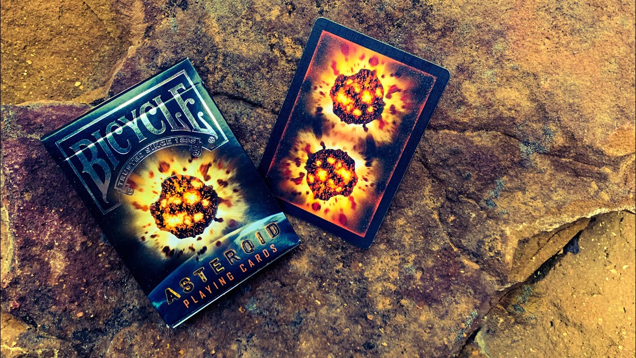 Asteroid Playing Cards - Bicycle - Deck Review!