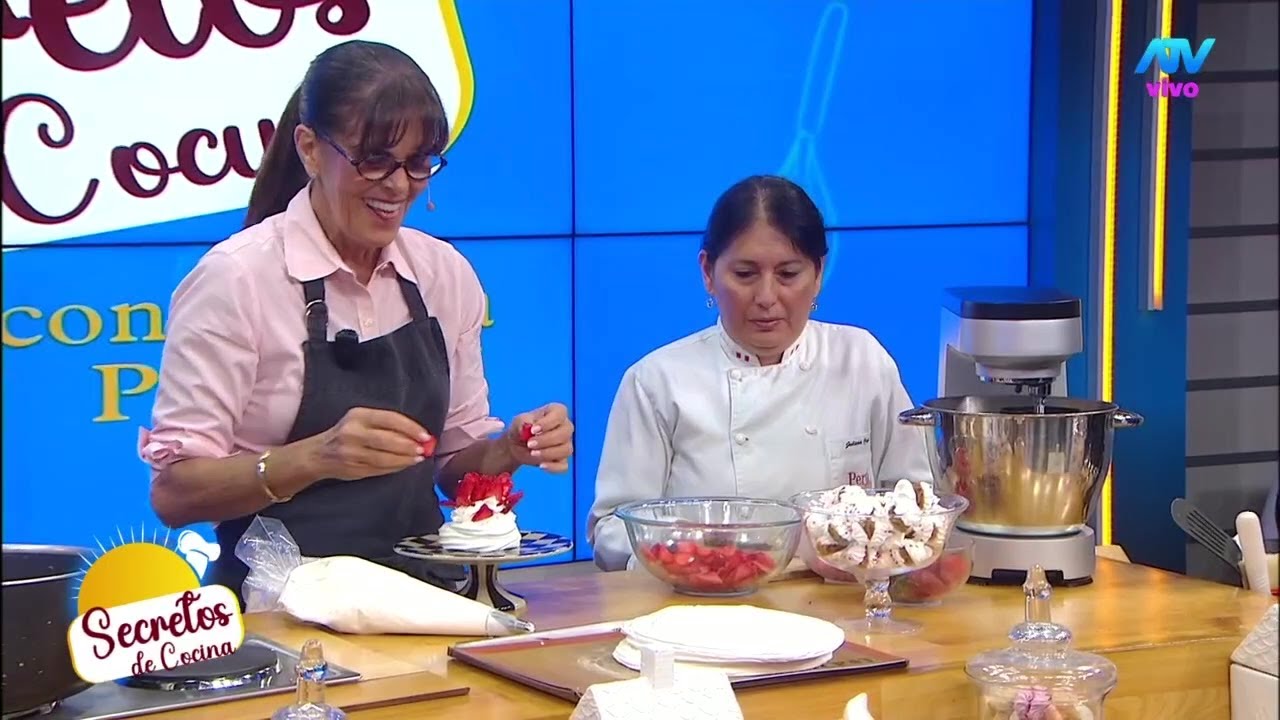 'Secretos de Cocina': Sandra Plevisani revela su secreto para prepara un merengue perfecto