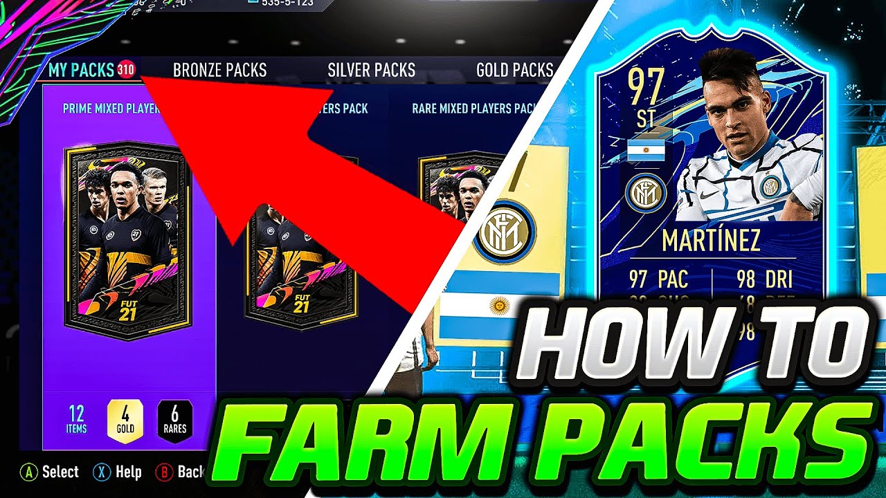 FIFA 21 | HOW TO GET 1000+ PACKS FOR TOTS! FULL *EASY* GUIDE TO FARM UNLIMITED PACKS FOR TOTS!